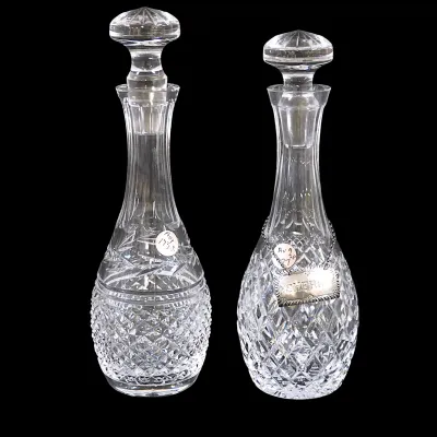 Sale Photo Thumbnail #234: 2 WATERFORD CRYSTAL DECANTERS COMERAGH & GLANDORE