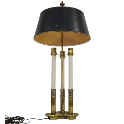Sale Photo Thumbnail #83: VINTAGE BRASS STIFFEL BRASS BOUILLOTTE LAMP