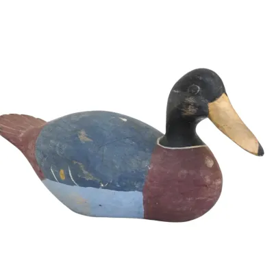 Sale Photo Thumbnail #272: VINTAGE PAINTED DUCK DECOY