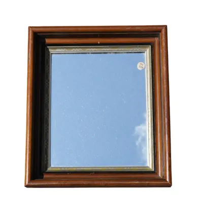 Sale Photo Thumbnail #290: ANTIQUE SHADOW BOX FRAME MIRROR