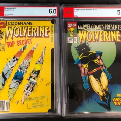 1992 & 1993 Wolverine Comics, PSA Graded, 2 Total 