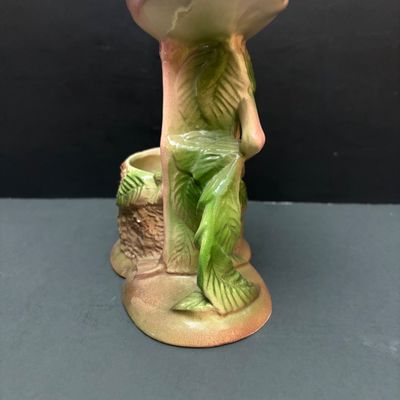 LOT 110: Vintage California Pottery Flamingo Planter/Vase