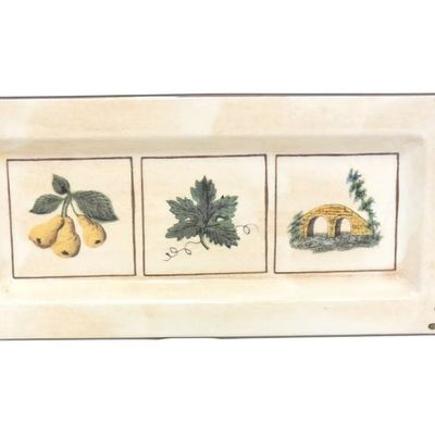 WILLIAMS SONOMA CERAMICHE ARIANNA TRAY ITALY