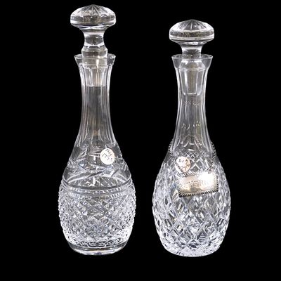 2 WATERFORD CRYSTAL DECANTERS COMERAGH & GLANDORE