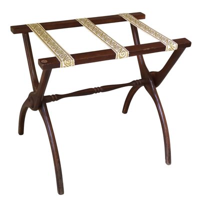 MID CENTURY FOLDING LUGGAGE RACK
