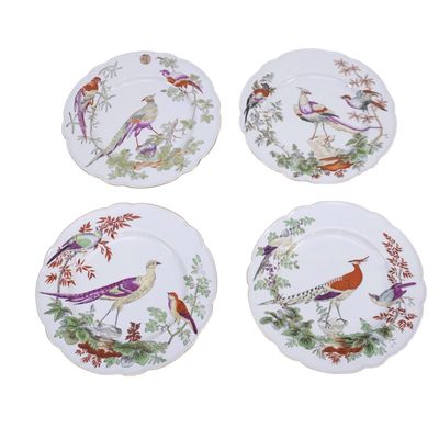 4 MARK ROBERTS COLLECTION PHEASANT / BIRD PLATES