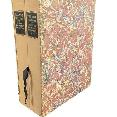 VASARI THE LIVES OF THE MOST EMINENT PAINTERS TWO VOLUME LIMITED EDITION SET