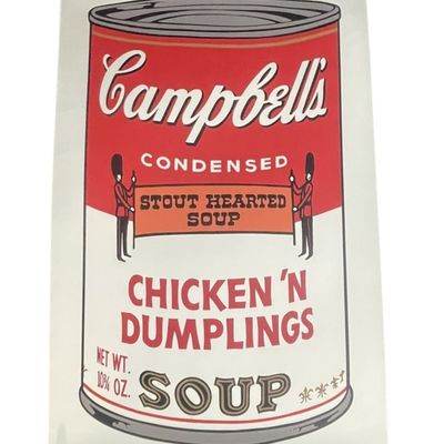 AFTER ANDY WARHOL CHICKEN N' DUMPLINGS LTD ED PRINT