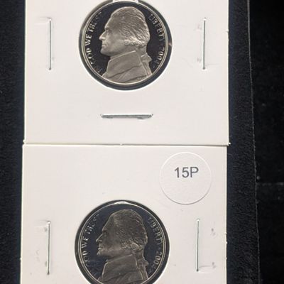 Sale Photo Thumbnail #102: (2) 2004-S Westward Journey Jefferson Nickels, Louisiana Purchase & Keelboat