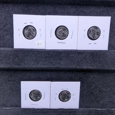 Sale Photo Thumbnail #132: (5) 1776-2026-P New Liberty Design Dimes - Celebrating the 250th Anniversary of the U.S..