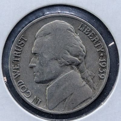 Sale Photo Thumbnail #139: 1939-D Jefferson Nickel - Rarer than the 50D - Key Date
