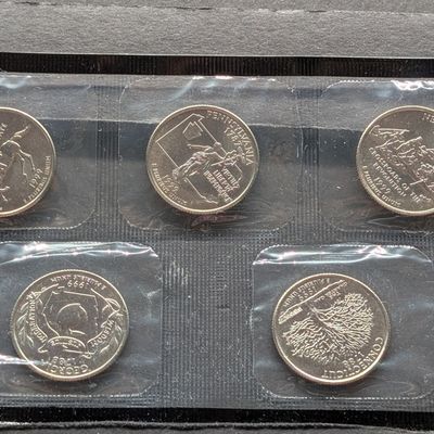 Sale Photo Thumbnail #199: Partial 1999-D Only State Quarters Set