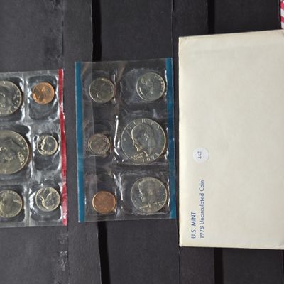Sale Photo Thumbnail #309: 1978 P&D U.S. Mint Uncirculated Coin Set