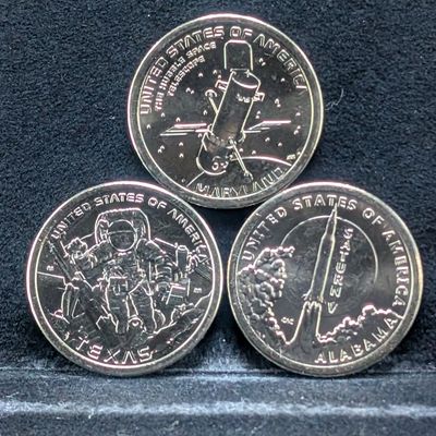 (3) Space Related Innovation Dollars - 2020-D Maryland, 2024-D Alabama, & 2025-D Texas