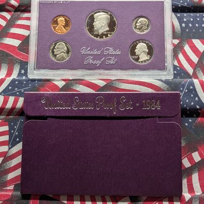 Sale Photo Thumbnail #115: 1984-S U.S. Proof Set In OGP