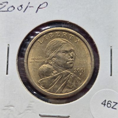Sale Photo Thumbnail #322: 2001-P Native American Dollar