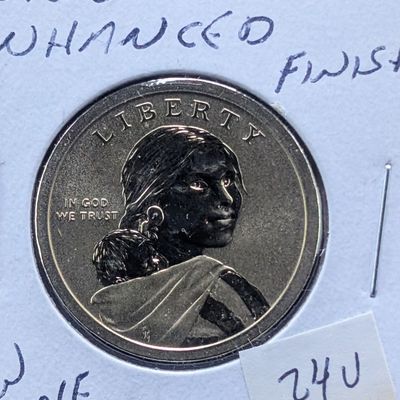 Sale Photo Thumbnail #167: 2016-S Native American Dollar with Special Enhanced Finish. Only 50,737 Minted.
