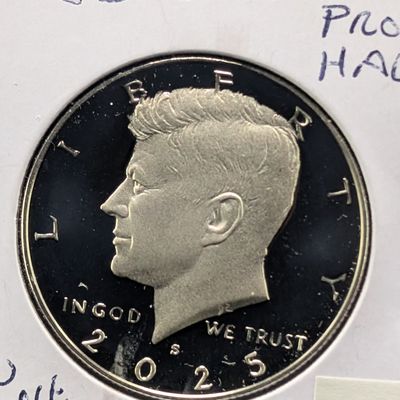 Sale Photo Thumbnail #188: 2025-S Proof Kennedy Half Dollar - From Low Mintage Proof Set - Key!!