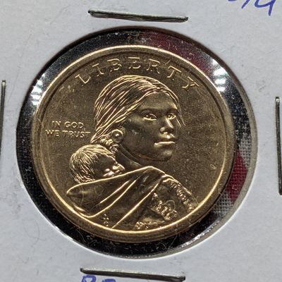 Sale Photo Thumbnail #257: 2013-D Sacagawea One Dollar Coin with "Treaty with The Delawares" On Reverse