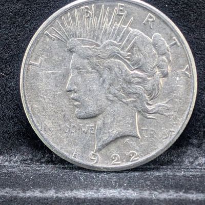 Sale Photo Thumbnail #179: 1922-S Peace 90% Silver Dollar