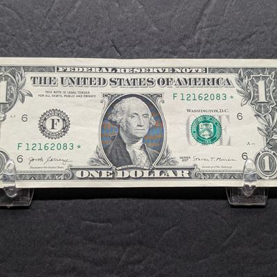 2017 Series US $1 Federal Reserve Note Issued in Georgia - Star Note