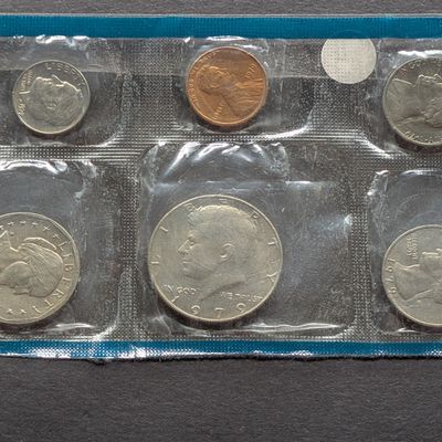 Partial 1979-P Only U.S. Mint Uncirculated Coin Set with Susan B. Anthony Dollar
