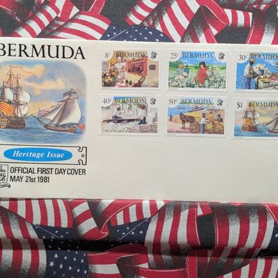 Sale Photo Thumbnail #425: 1981 Bermuda First Day Cachet