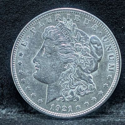 Sale Photo Thumbnail #244: 1921 Morgan 90% Silver Dollar