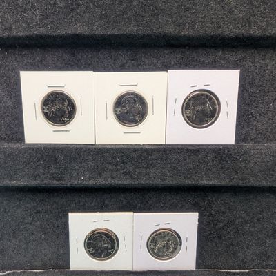 (5) 2025-S Business Strike Woman’s Quarters - only available from Mint. Low, Wells, Milbern ,Gibson and Rubin. Very low Mintage.