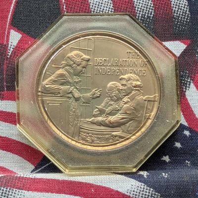 Sale Photo Thumbnail #136: 1975 U.S. Declaration Of Independence Medallion