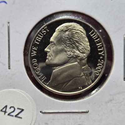 Sale Photo Thumbnail #295: 2000-S "DC Proof" Jefferson Nickel