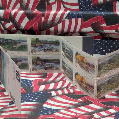 Sale Photo Thumbnail #407: 2017 Trans Canadian Trail Stamp Set, All Mint, Original Gum, Never Hinged