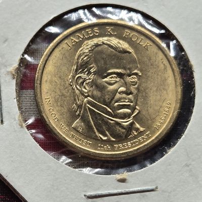 2009-P James Polk Presidential Dollar