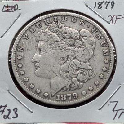 Sale Photo Thumbnail #159: 1879-P Morgan 90% Silver Dollar