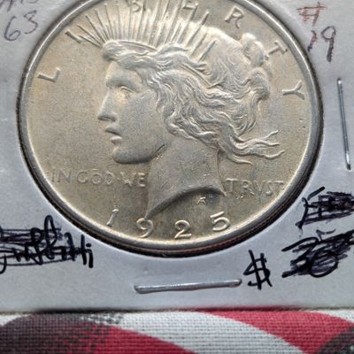 Sale Photo Thumbnail #131: 1925-P Peace 90% Silver Dollar