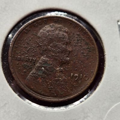Sale Photo Thumbnail #211: 1910-S Lincoln Cent - Scarce Date