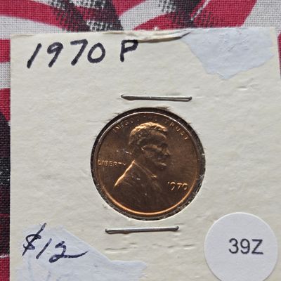 Sale Photo Thumbnail #274: 1970-P UNC Lincoln Memorial Cent