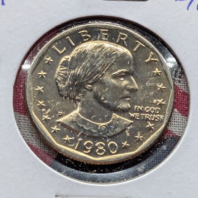 Sale Photo Thumbnail #192: 1980-D Susan B. Anthony One Dollar Coin