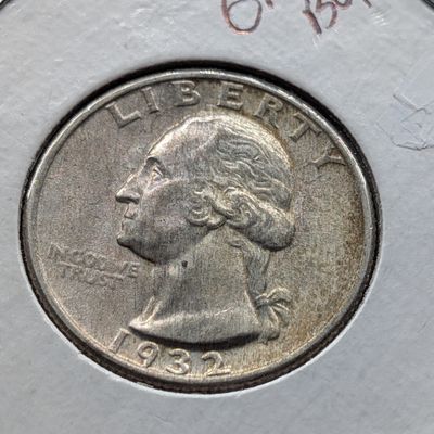 Sale Photo Thumbnail #209: 1932-P Washington Quarter, 90% Silver