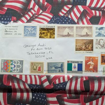 Sale Photo Thumbnail #440: Assorted Canada Stamps, Nine Are Uncancelled