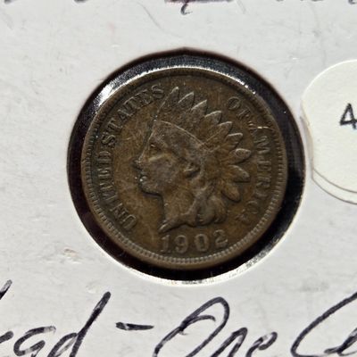 Sale Photo Thumbnail #329: 1902 Indian Head Cent
