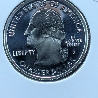 2003-S 90% Silver Proof State Quarter, Maine (ME)