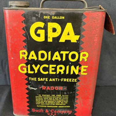 Sale Photo Thumbnail #11: GPA Radiator Glycerine Slim 1 Gallon Rador Can by Swift