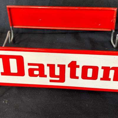 Sale Photo Thumbnail #67: Dayton Painted Metal Original Store Display Tire Rack