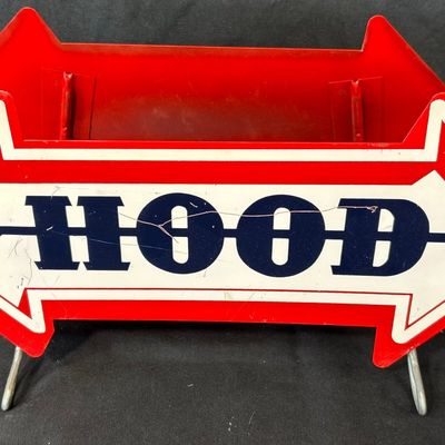 Sale Photo Thumbnail #45: Hood Tires Painted Tire Rack Display Service Station Sign