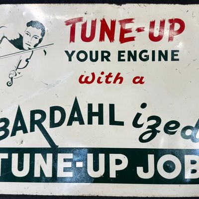 Sale Photo Thumbnail #124: Tune Up Your Engine w/ Bardahl SST Painted Metal