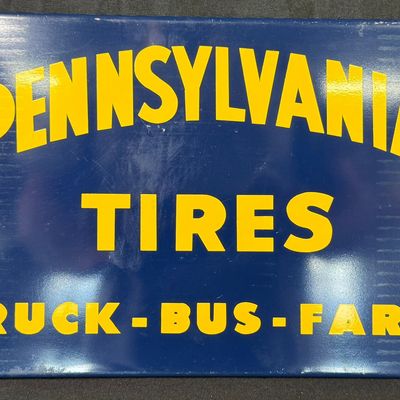 Sale Photo Thumbnail #122: Pennsylvania Tires Truck Bus Farm SST Tire Display Sign