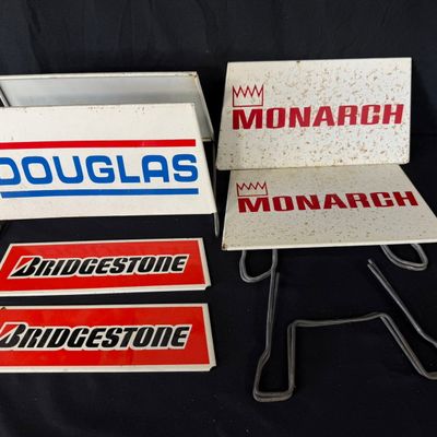 Sale Photo Thumbnail #143: Lot 3 Douglas Monarch Bridgestone Store Display Tire Rack(s)