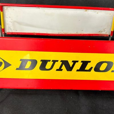 Sale Photo Thumbnail #100: Dunlop Tires Original Painted Metal Store Display Tire Rack