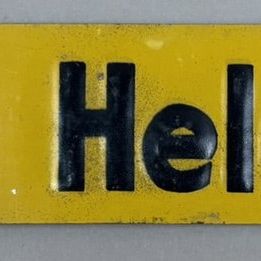 Sale Photo Thumbnail #527: Cardui Helps Women SST Tin Embossed Strip Sign